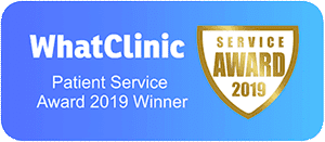 WhatClinic Patient Service Award 2019 Winner